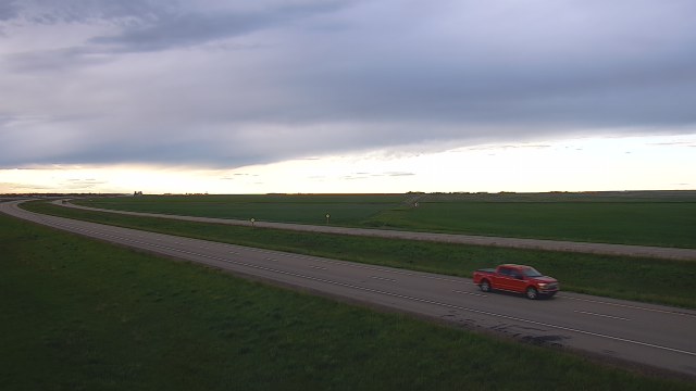 View Facing North