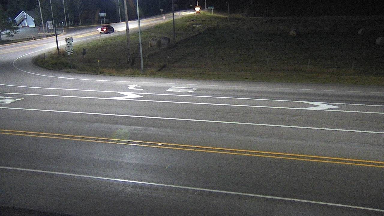 Road surface, elev. 4,071 ft traffic camera, Fergus County