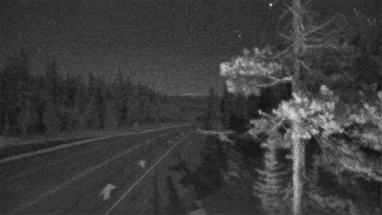 US-89 & Kings Hill Pass traffic camera, view north, Montana