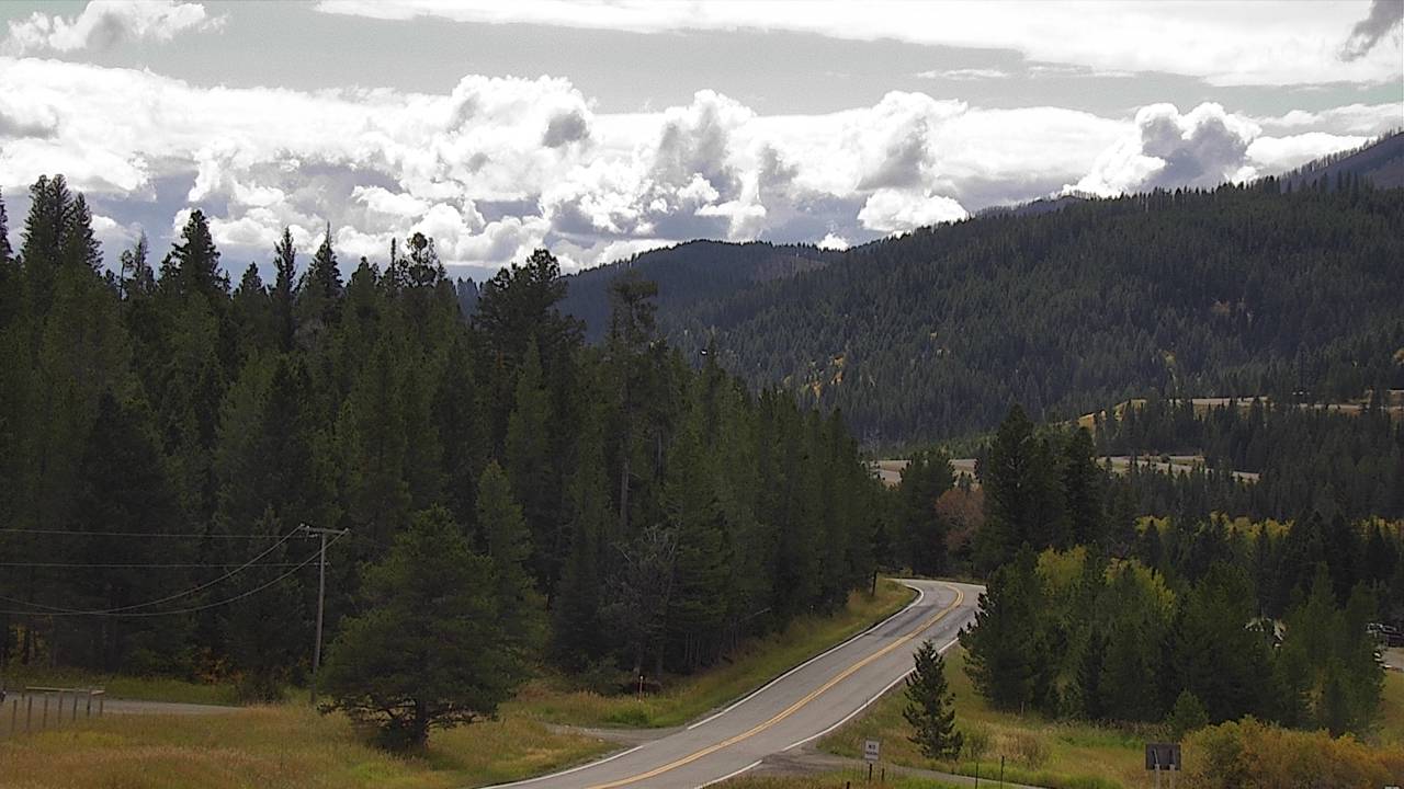 Bridger Canyon - South Elev 6090 road camera