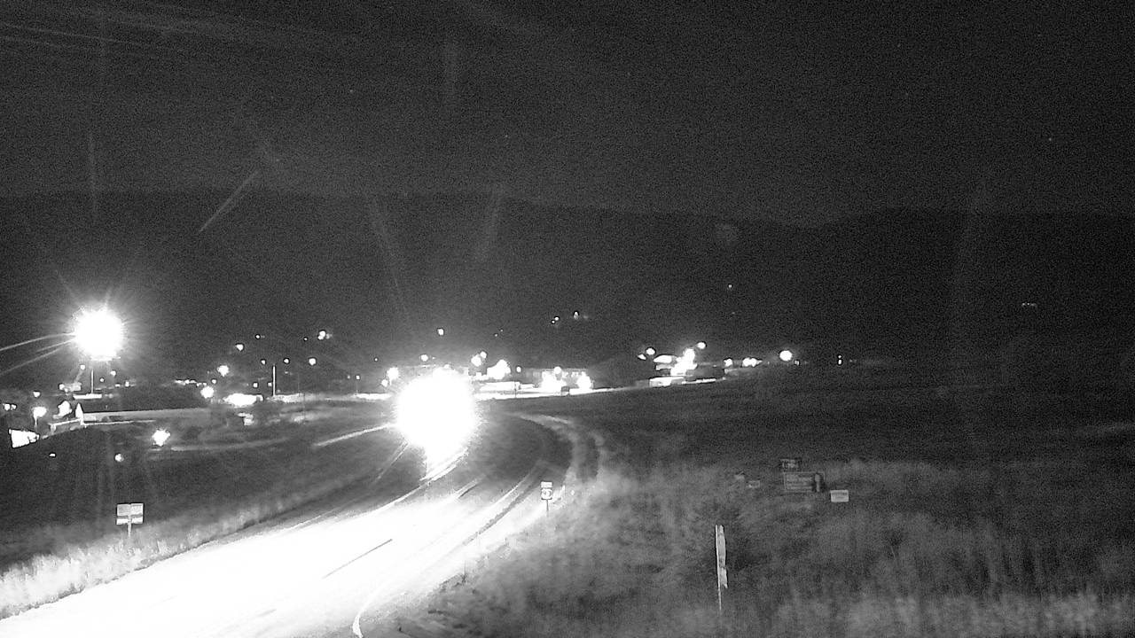 US-93 & Elmo traffic camera, view south, Elmo